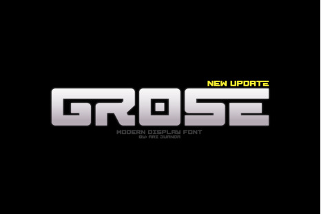Grose Font