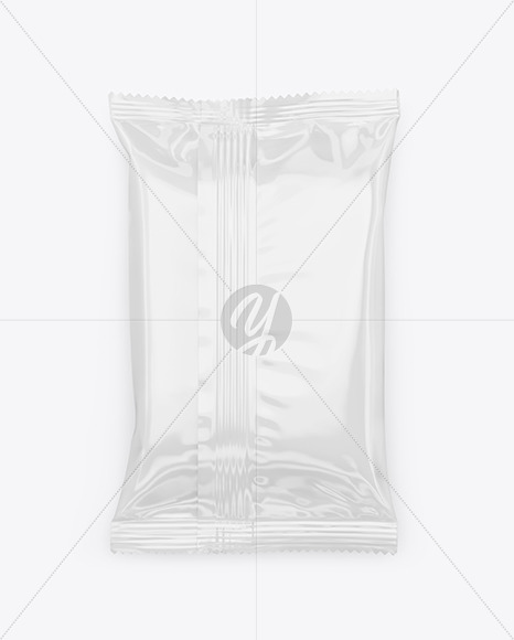 Glossy Snack Package Mockup