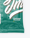 Glossy Snack Package Mockup