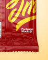 Glossy Snack Package Mockup