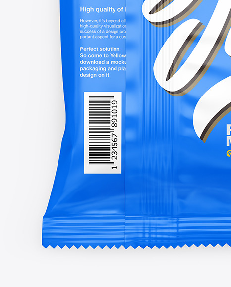 Matte Snack Package Mockup
