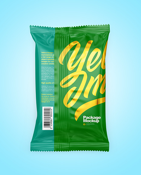 Matte Snack Package Mockup
