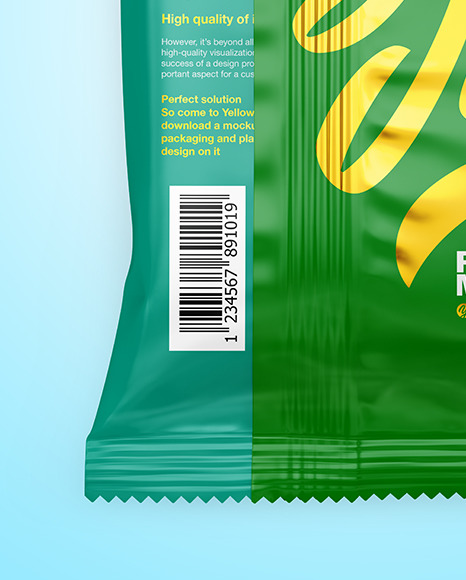 Matte Snack Package Mockup