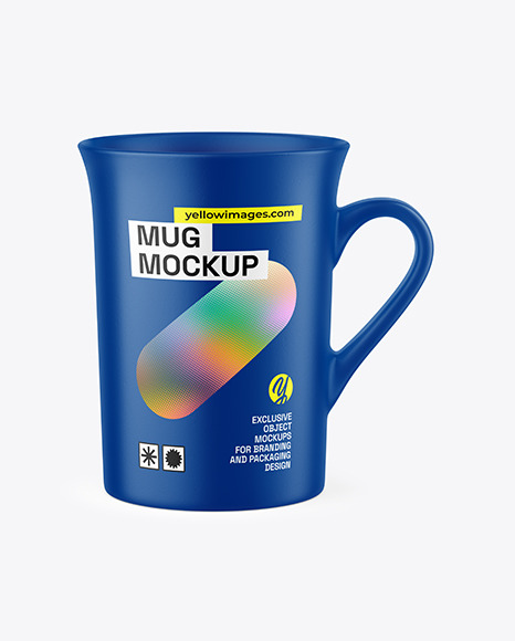 Matte Ceramic Mug Mockup