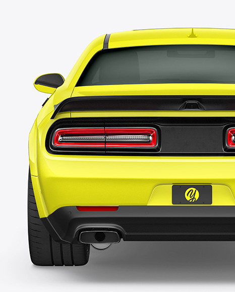 Muscle Car Mockup