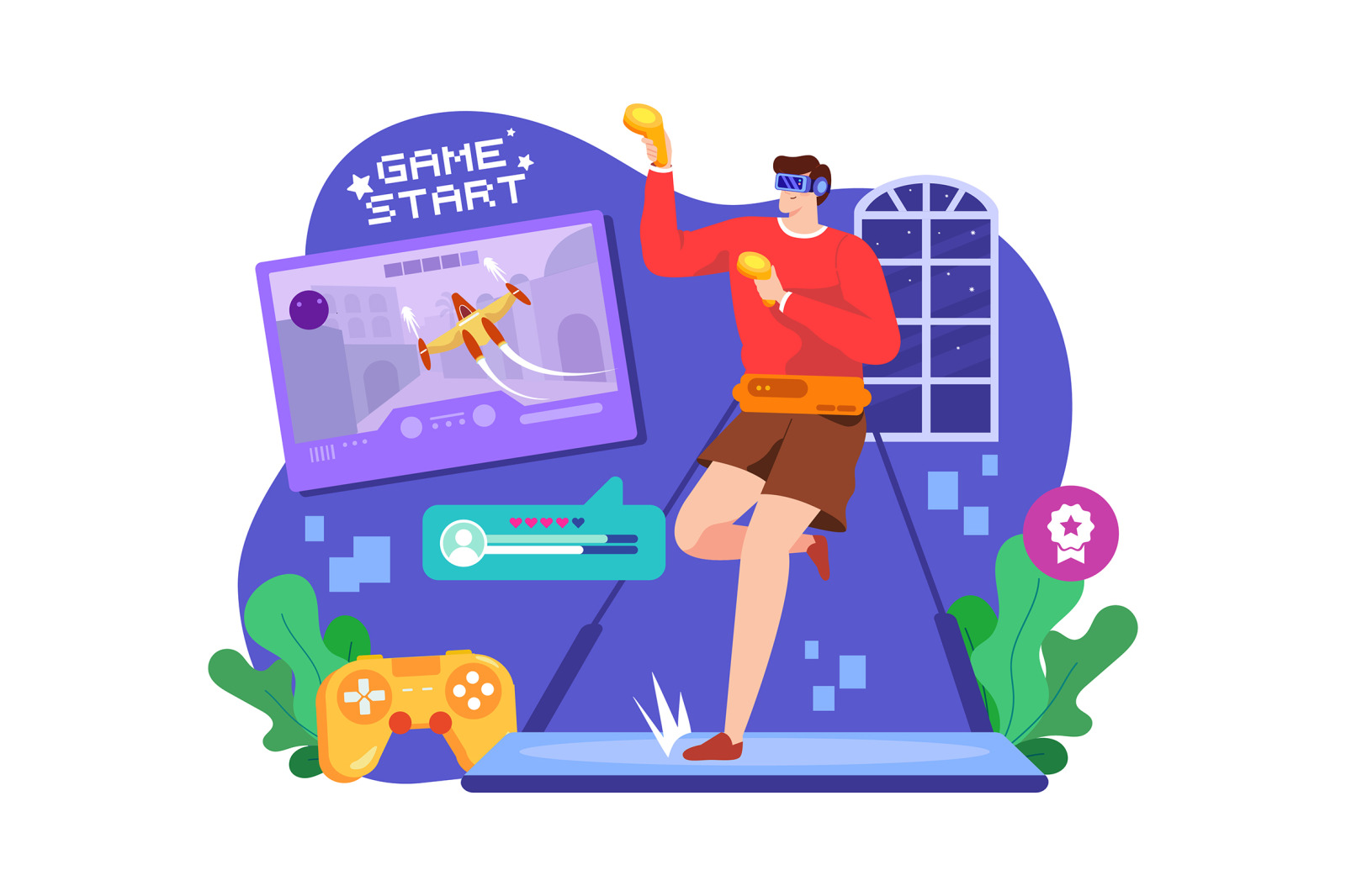 M644_Virtual Reality Illustration Pack