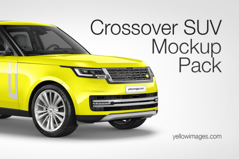Crossover SUV Mockup Pack