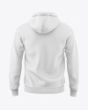 Men's Hoodie Mockup - Back View