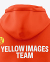 Men's Hoodie Mockup - Back View