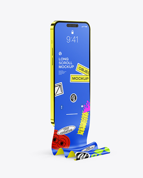 Long Scroll Mockup