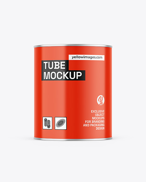 Glossy Tube Mockup