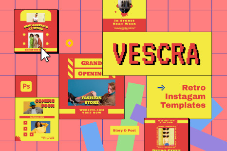 Vescra Instagram Template