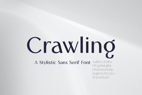 Crawling Font