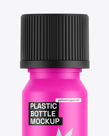 Matte Cosmetic Bottle Mockup