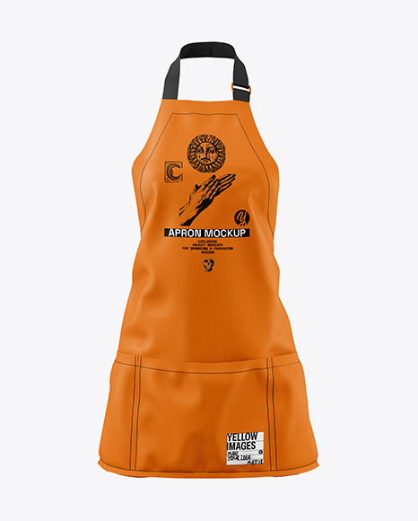 Apron Mockup - Front View