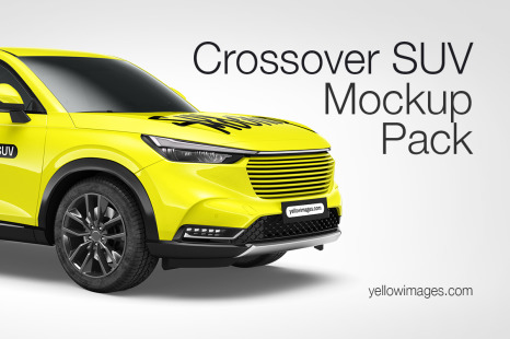 Crossover SUV Mockup Pack