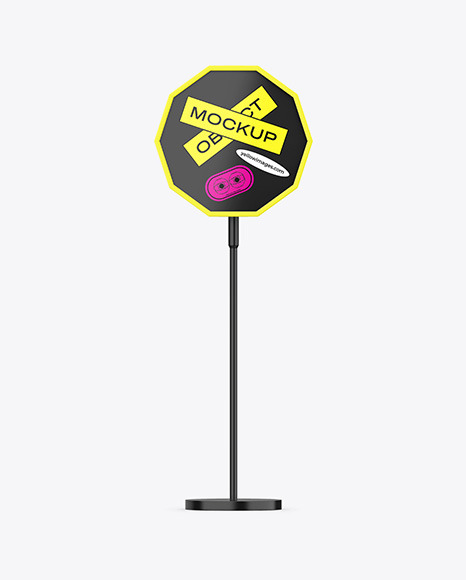 Street Sign Mockup