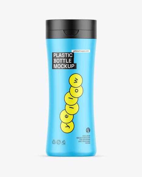 Matte Cosmetic Bottle Mockup