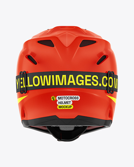 Motocross Helmet Mockup