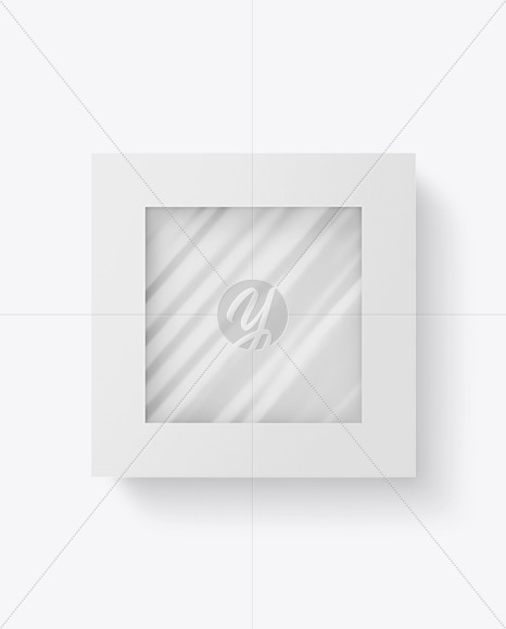 Empty Carton Box Mockup
