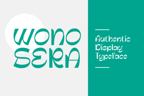 Wonosera Font