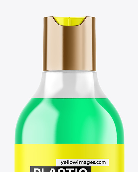 Color Liquid Cosmetic Bottle Mockup