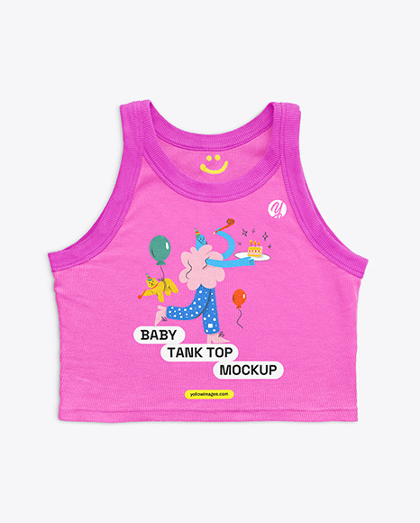 Baby Tank Top Mockup