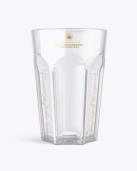 Empty Beer Glass Mockup