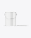 Glossy Paint Bucket Mockup