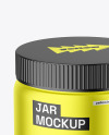 Metallic Jar Mockup
