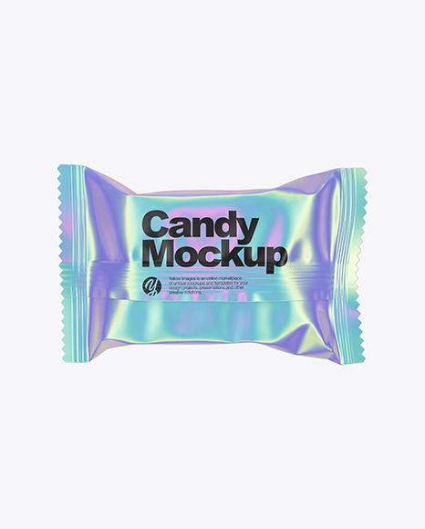 Holographic Candy Pack Mockup