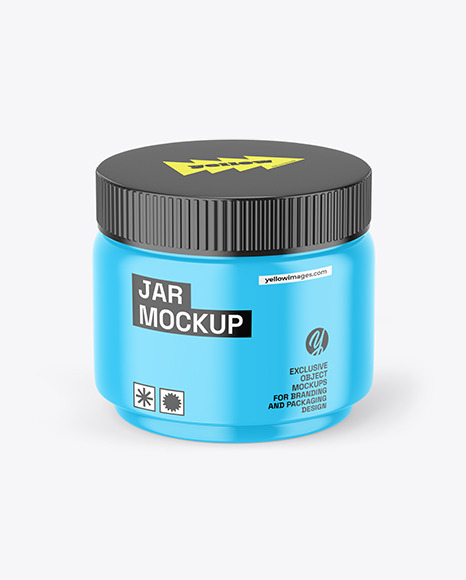 Glossy Jar Mockup