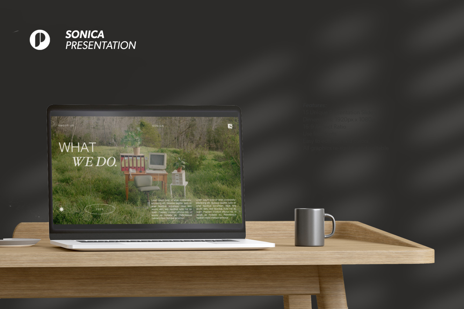Sonica – Bold Urban Editorial Magazine Brand Guidelines Presentation