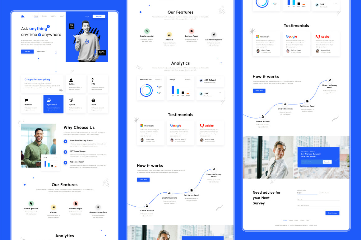 Community Website UI Kit