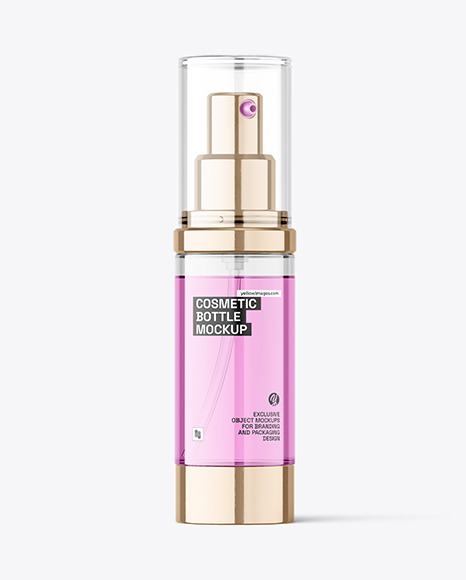 30ml Airless Pump Bottle Mockup