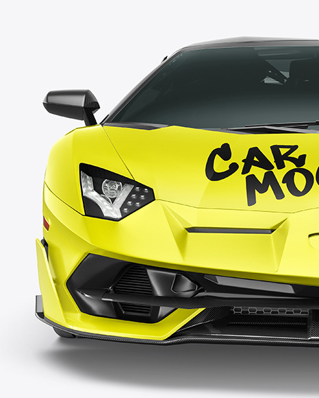 Sport Car Mockup