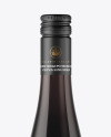 Green Glass Red Wine Bottle Mockup