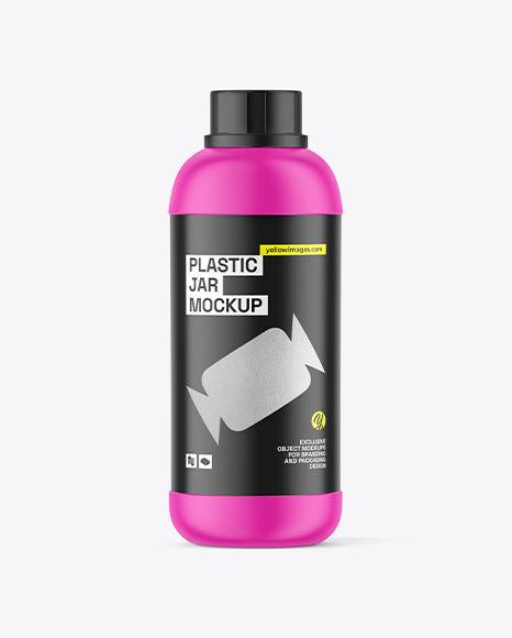 Matte Jar Mockup
