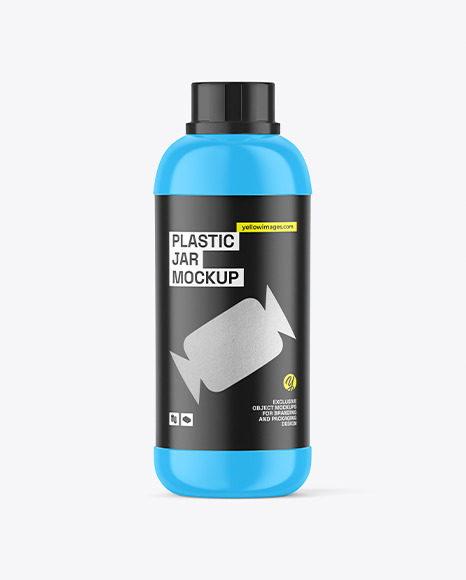 Glossy Jar Mockup