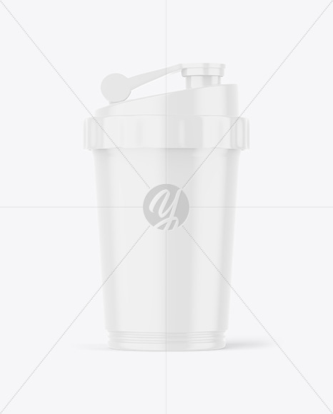 Glossy Shaker Bottle Mockup