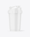 Glossy Shaker Bottle Mockup