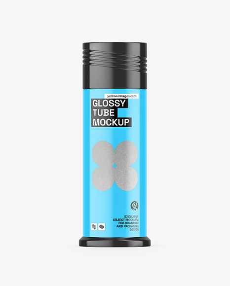 Glossy Tube Mockup
