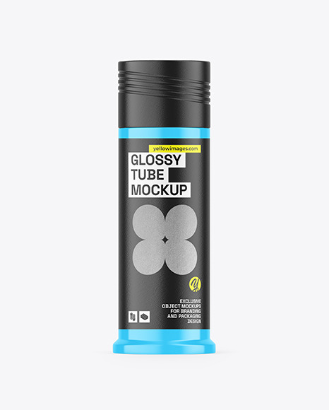 Glossy Tube Mockup