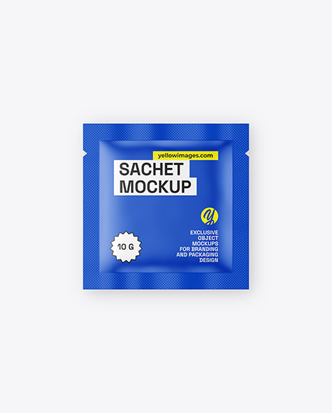 Matte Sachet Mockup