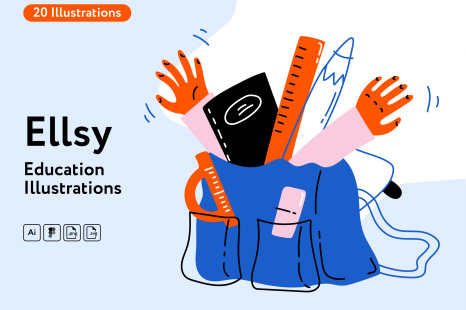 Ellsy Education Illustrations