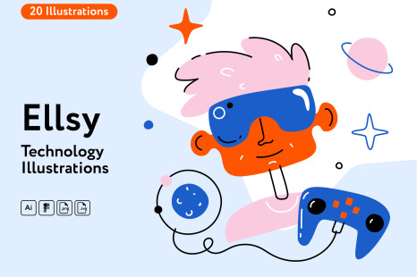 Ellsy Technology Illustrations
