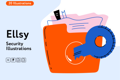 Ellsy Security Illustrations