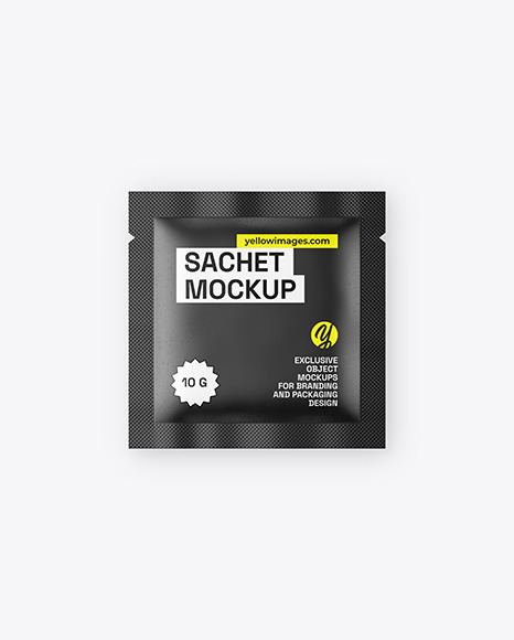 Paper Sachet Mockup