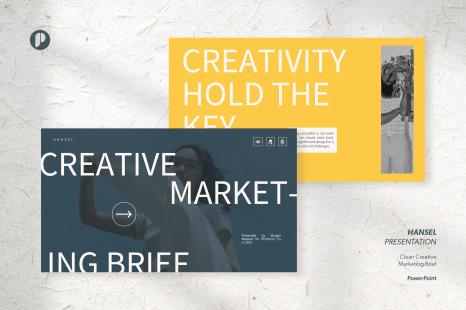Hansel – Solid Clean Creative Marketing Brief Presentation