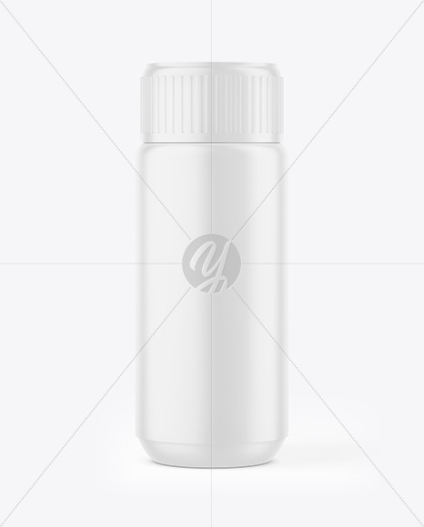 Matte Plastic Bottle Mockup